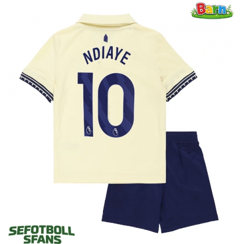 Everton Iliman Ndiaye #10 Bortaställ Barn 2025-26 Kortärmad (+ Korta byxor)